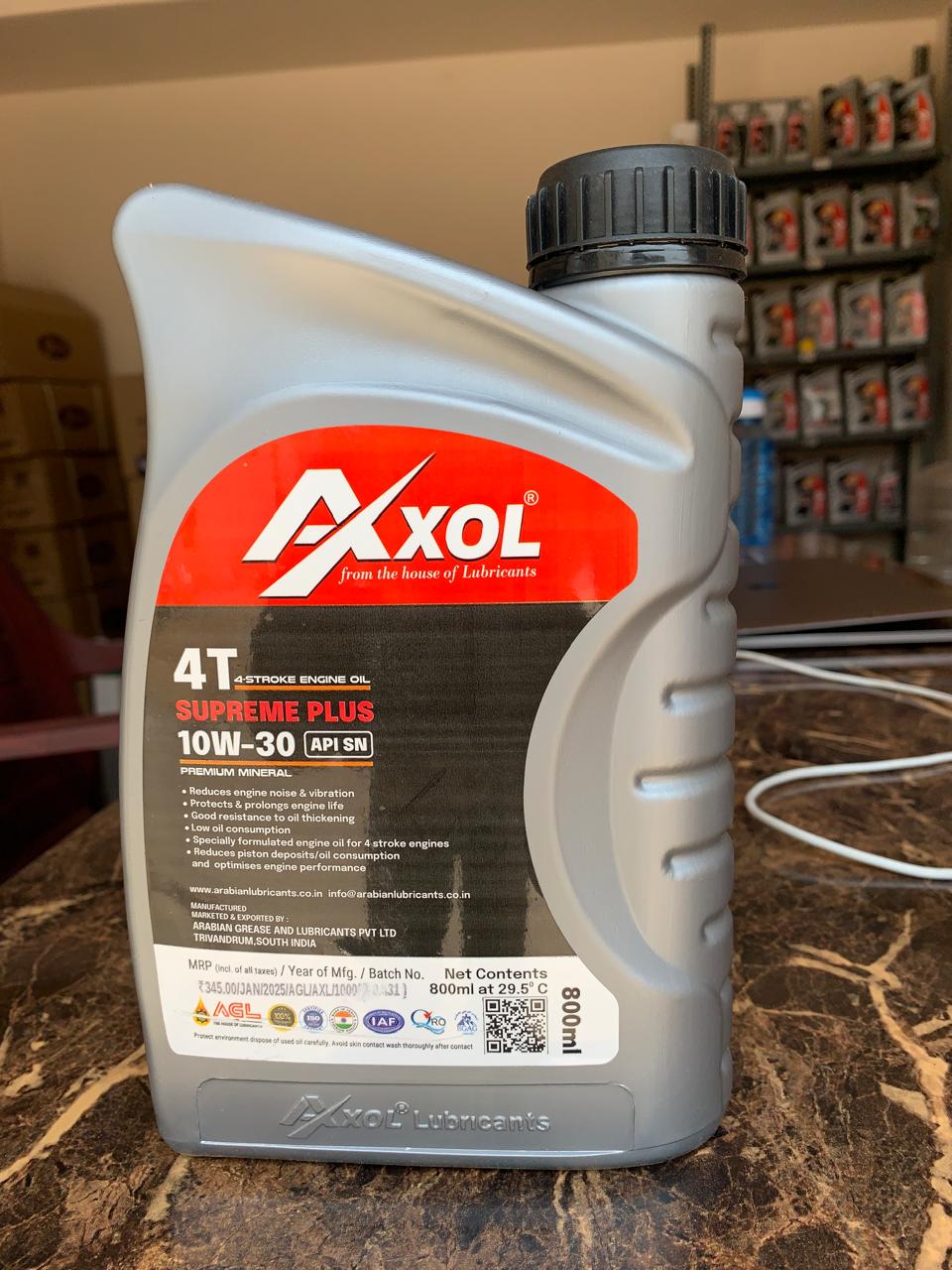 AXXOL SUPREME PLUS 4T 4-STROKE ENGINE OIL